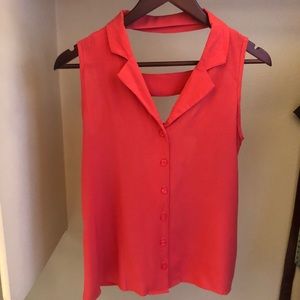 Back Cutout Blouse